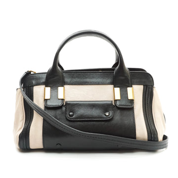 Chloe Shoulder Bag Black Leather