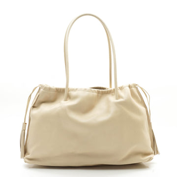 Gucci Shoulder Bag Leather Cream