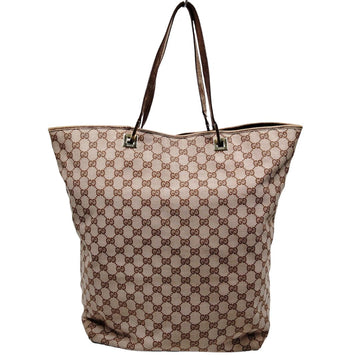 Gucci Shoulder Bag Brown Canvas