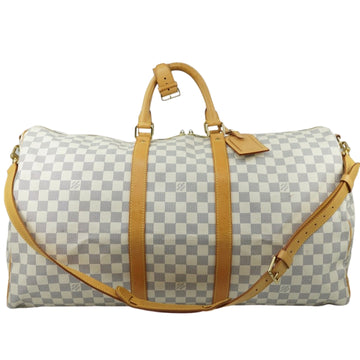 Pre-loved authentic Louis Vuitton Keepall 55 sale at jebwa.