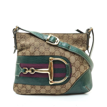 Gucci Horsebit Crossbody Bag Green