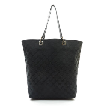 Gucci Gg Tote Bag Canvas Black