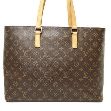 Pre-loved authentic Louis Vuitton Luco Tote Bag Brown sale at jebwa.