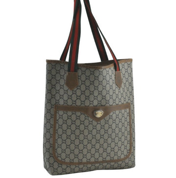Gucci Web Sherry Line Gg Plus Tote
