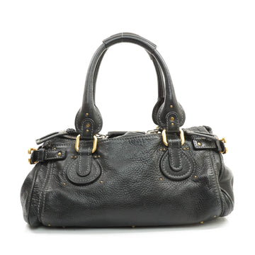 Chloe Paddington Shoulder Bag Black