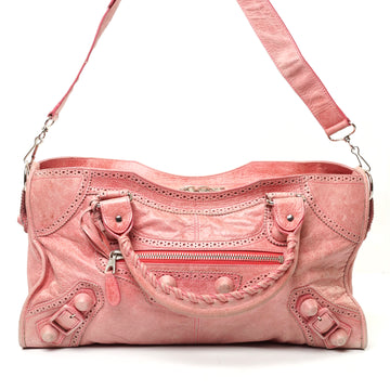 Balenciaga Giant City Pink Leather