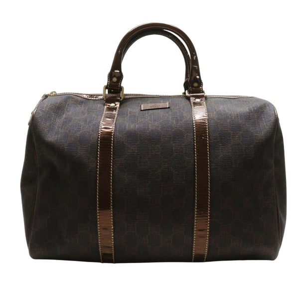 Gucci Gg Satchel Bag Dark Brown