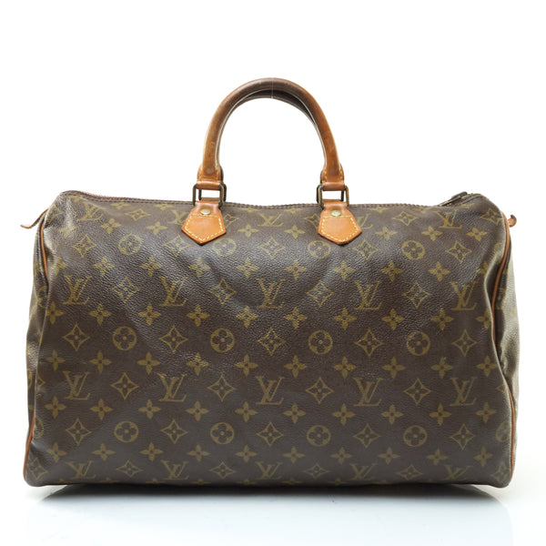Louis Vuitton Speedy 40 Satchel Bag