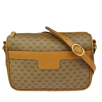 Gucci Micro Gg Crossbody Bag Brown