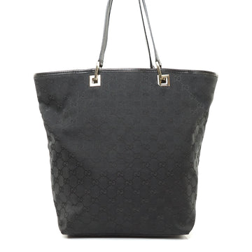 Pre-loved authentic Gucci Tote Bag Black Canvas sale at jebwa.