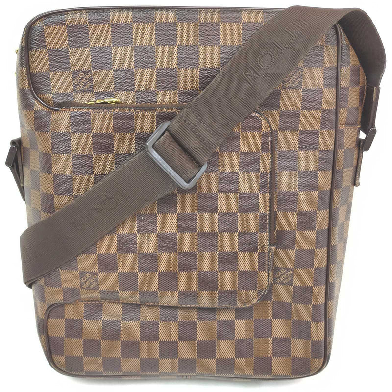 Louis Vuitton Olav MM Damier Ebene Crossbody Bag on SALE