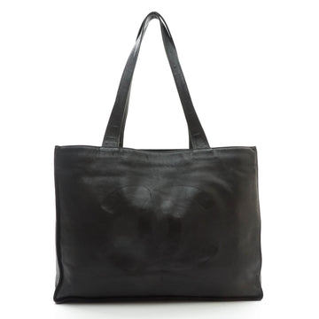 Chanel Tote Bag Black Leather