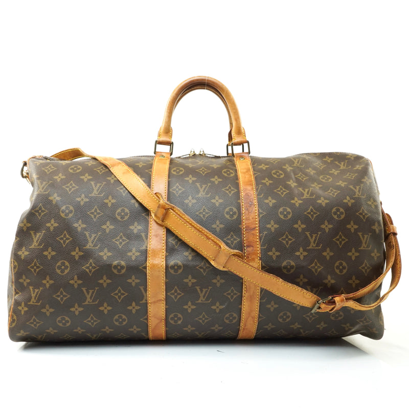 Pre-loved authentic Louis Vuitton Keepall 60 sale at jebwa.