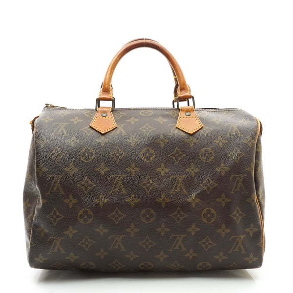 Louis Vuitton Speedy 30 Satchel Bag
