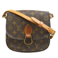 Auth Louis Vuitton Vintage Monogram Saint Cloud MM Shoulder Bag
