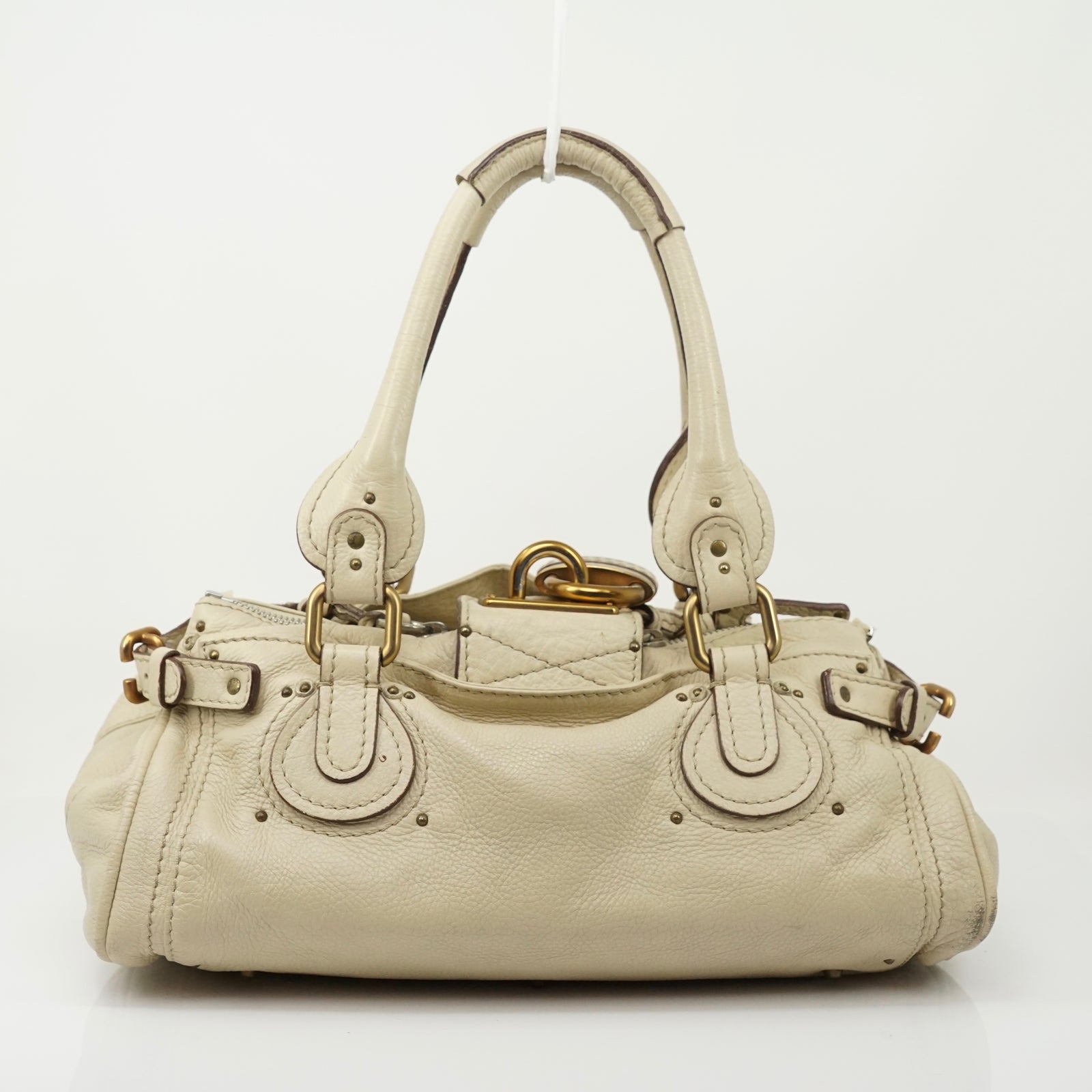 Chloe Paddington Shoulder Bag Cream