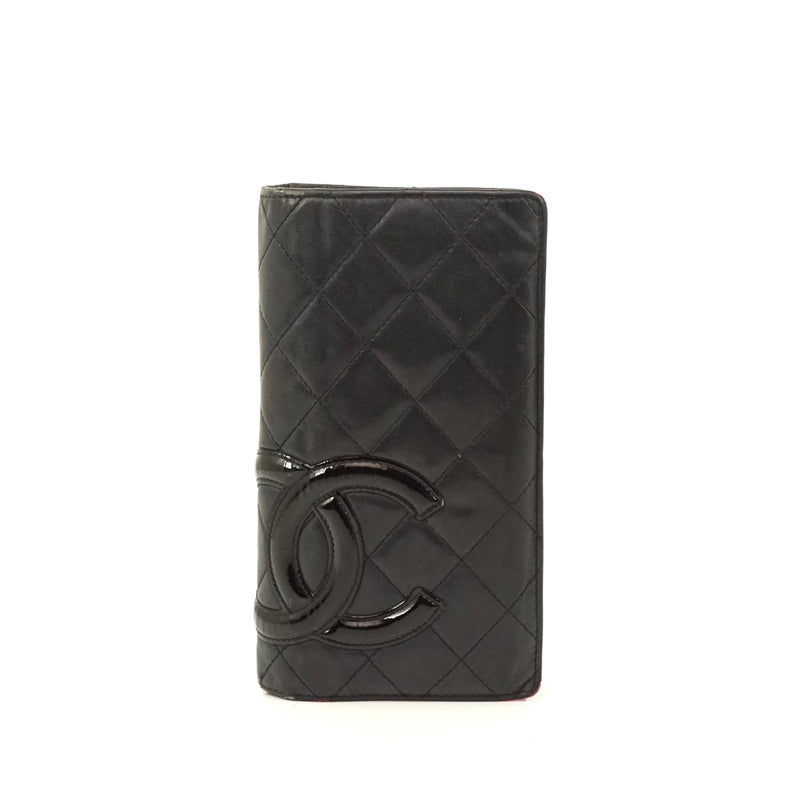 Pre-loved authentic Chanel Cambon Line Long Wallet sale at jebwa.