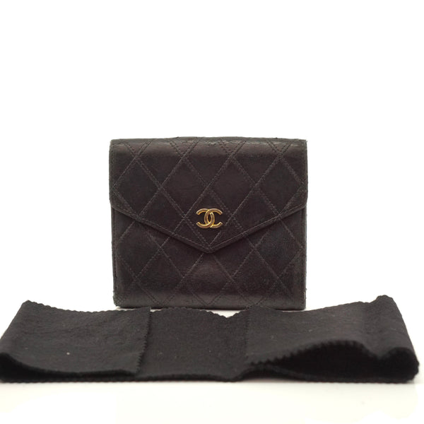 Chanel Pico Lore Wallet Leather