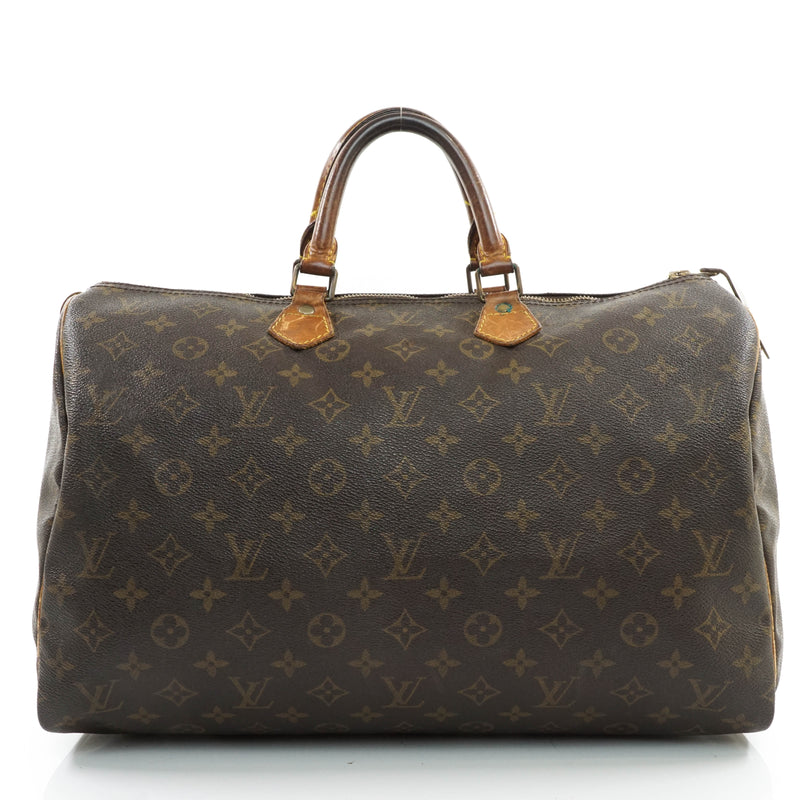 Louis Vuitton Speedy 40 Satchel Bag