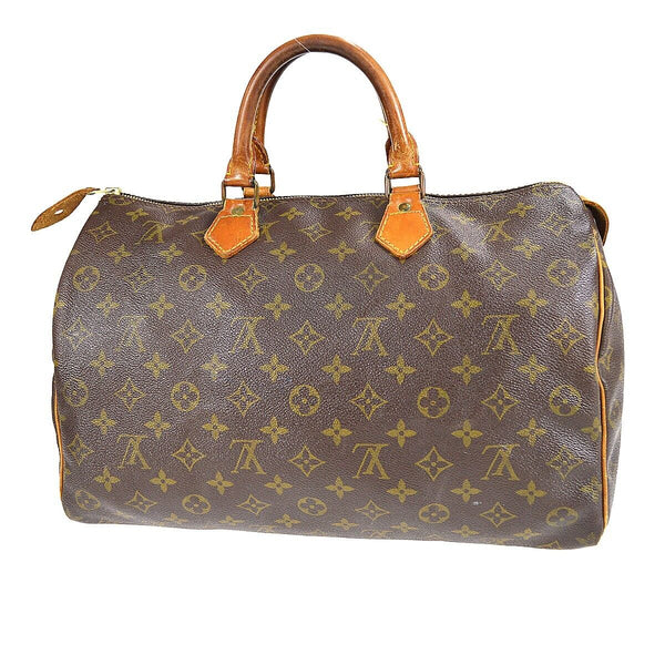 Louis Vuitton Speedy 35 Satchel Bag