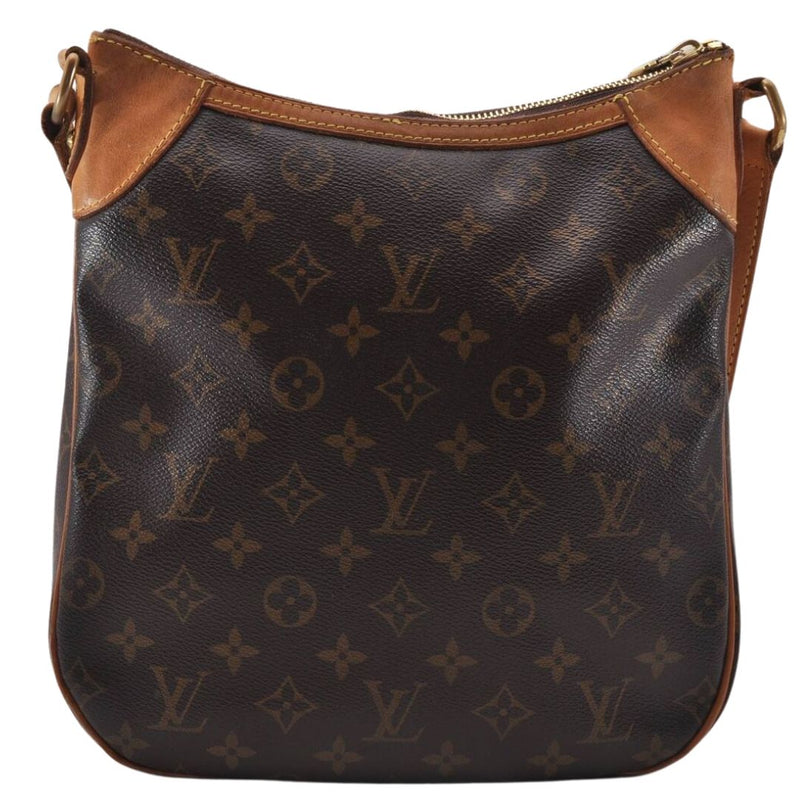 Louis Vuitton Odeon PM Monogram Crossbody Canvas Handbag Messenger Leather  Zip