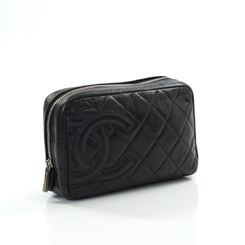 Pre-loved authentic Chanel Combon Line Cosmetic Bag sale at jebwa.