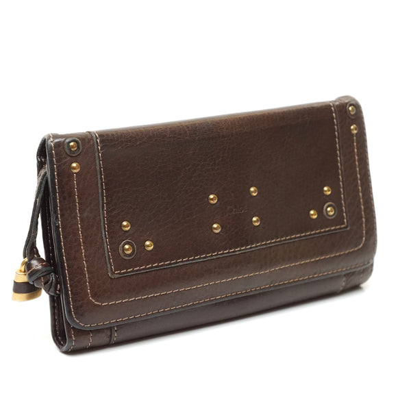 Pre-loved authentic Chloe Paddington Purse Leather sale at jebwa