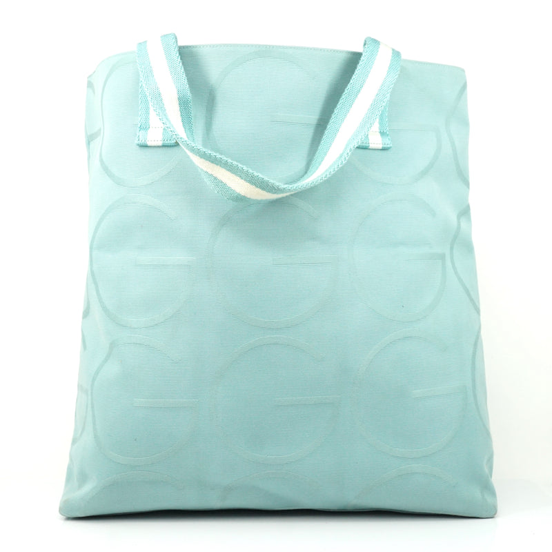 Pre-loved authentic Gucci Tote Bag Light Blue Canvas sale at jebwa