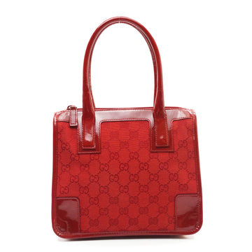 Gucci Shoulder Bag Red Canvas