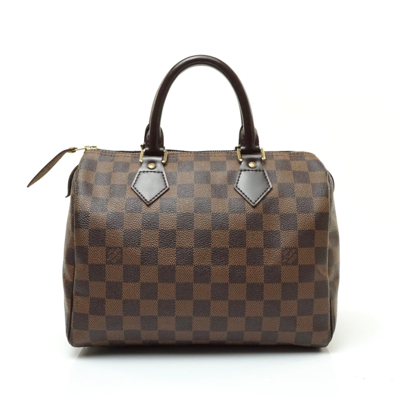 Pre-loved authentic Louis Vuitton Speedy 25 Damier sale at jebwa.