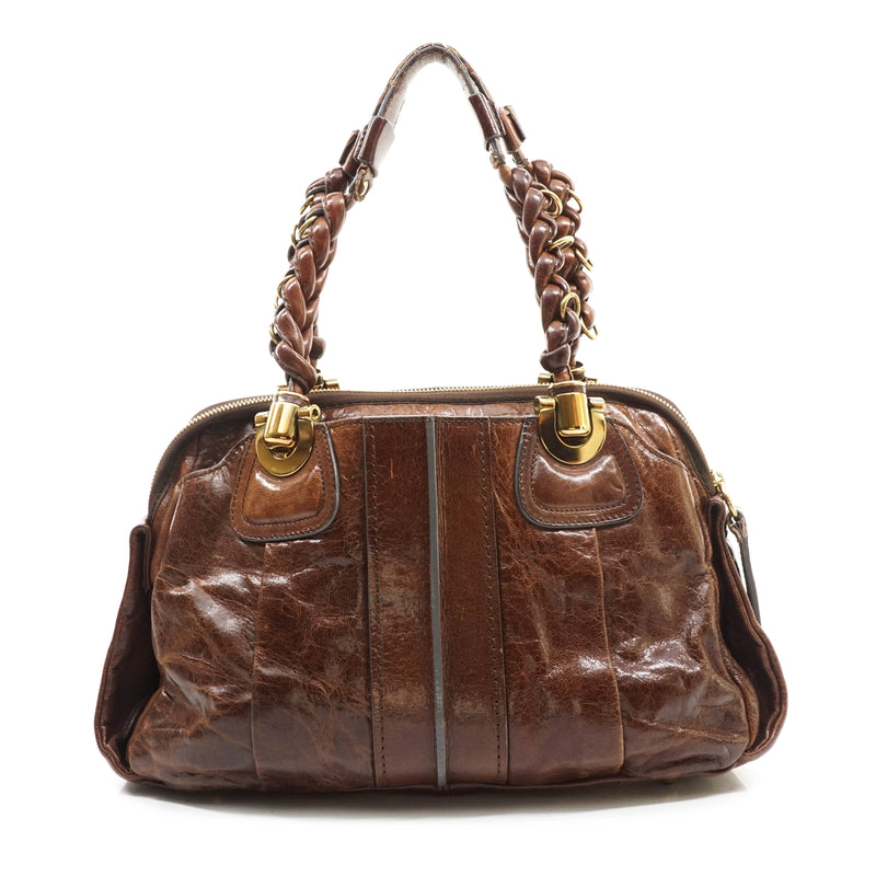Chloe Silverado Hand Bag Leather