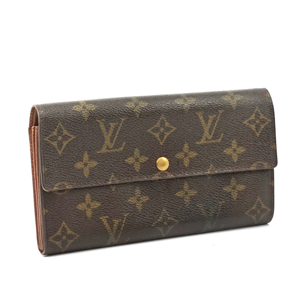 Pre-loved authentic Louis Vuitton Porte Monnaie Credit sale at jebwa.