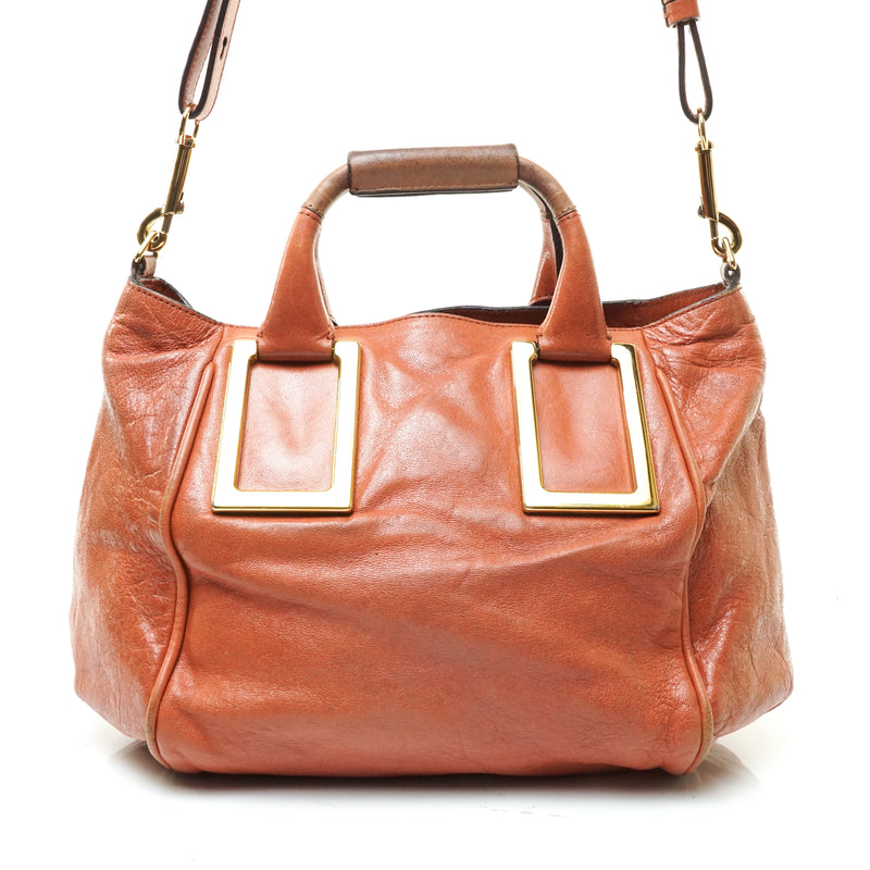 Pre-loved authentic Chloe Convertable Bag Lambskin sale at jebwa.