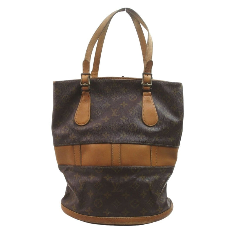 Louis Vuitton Bucket Tote Bag Brown