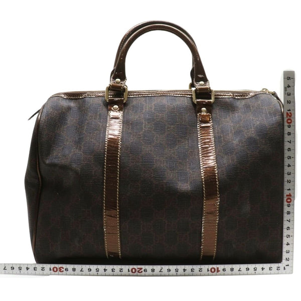 Gucci Gg Satchel Bag Dark Brown
