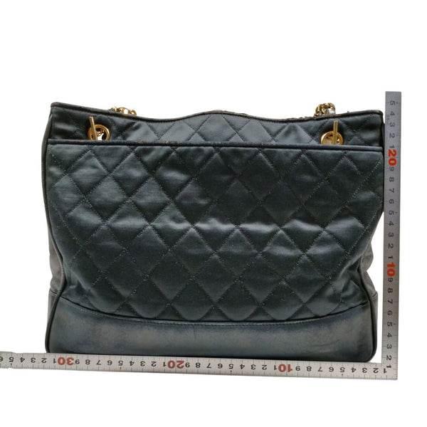 Chanel Shoulder Bag Black Nylon
