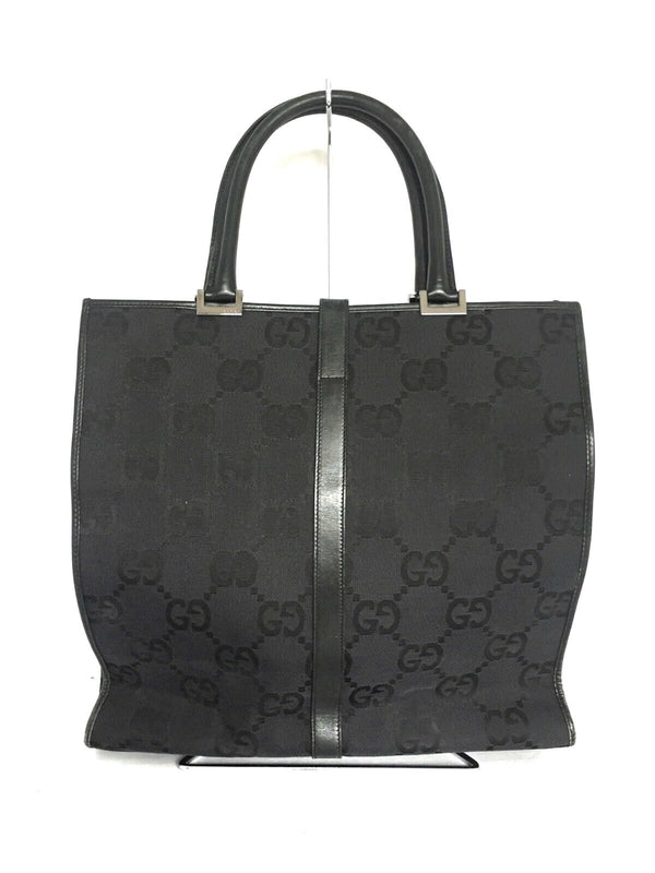 Pre-loved authentic Gucci Gg Jackie Black Jacquard sale at jebwa