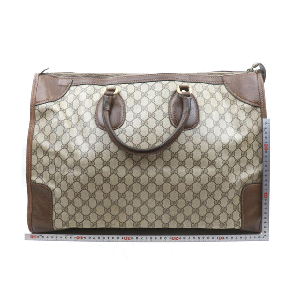 Gucci Boston Bag Pvc Brown Travel