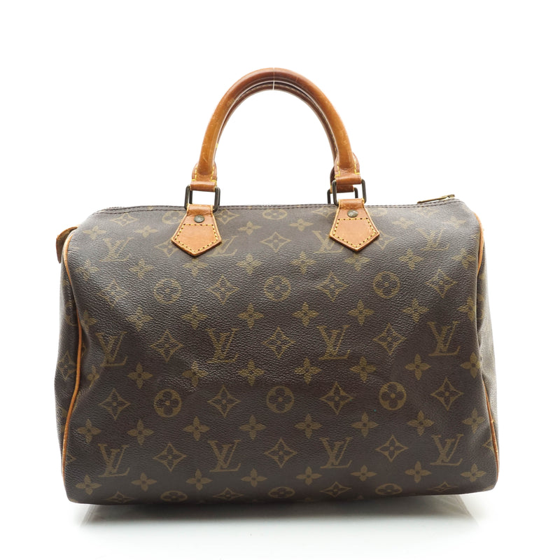 Louis Vuitton Speedy 30 Satchel Bag