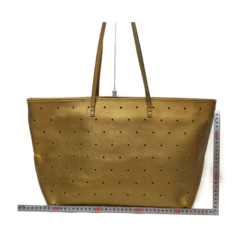 Fendi Tote Bag Pvc Gold