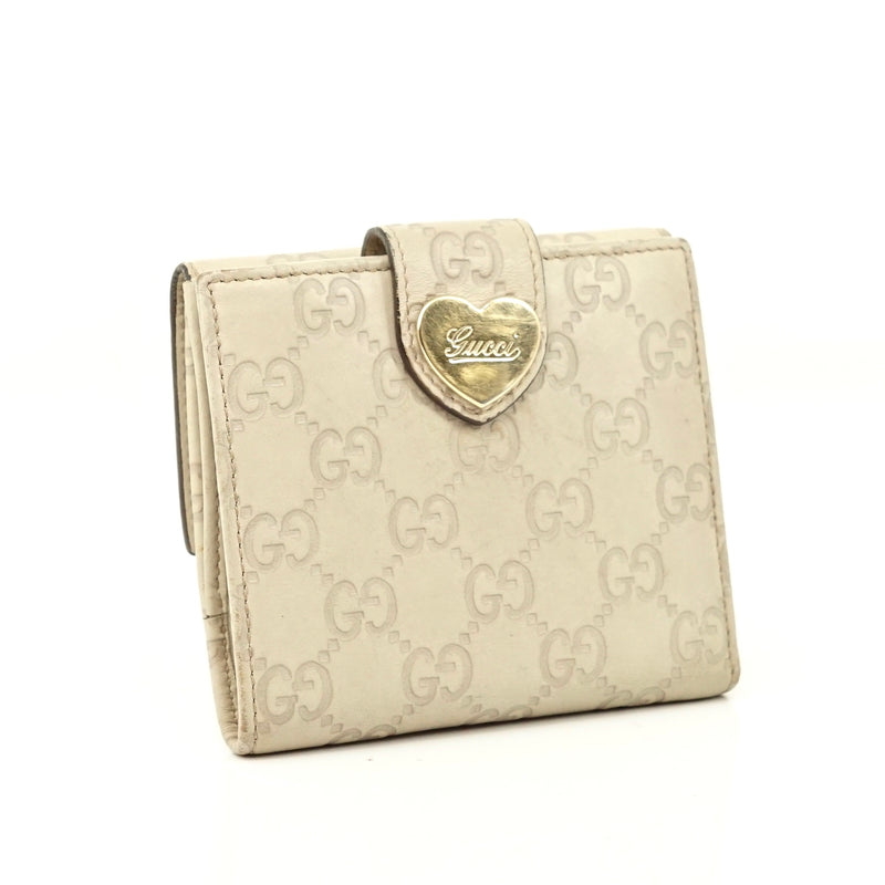 Pre-loved authentic Gucci Wallet White Leather sale at jebwa