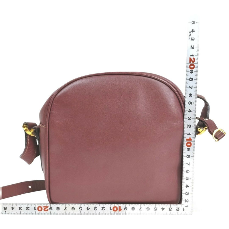 Cartier Crossbody Bag Burgundy