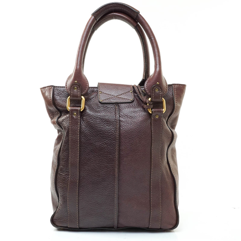 Chloe Paddington Tote Bag Brown