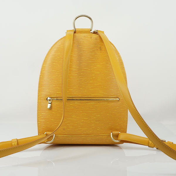 Pre-loved authentic Louis Vuitton Mabillon Yellow Back sale at jebwa