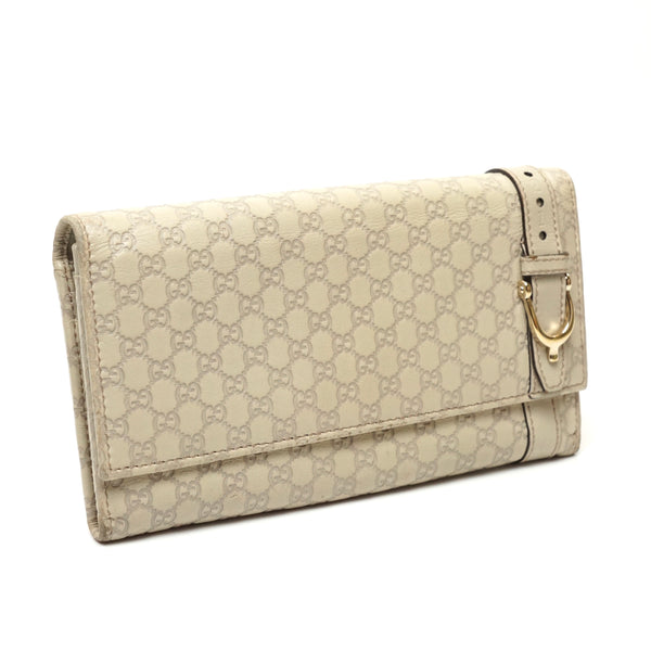 Gucci Micro Gg Logo Pattern Ivory