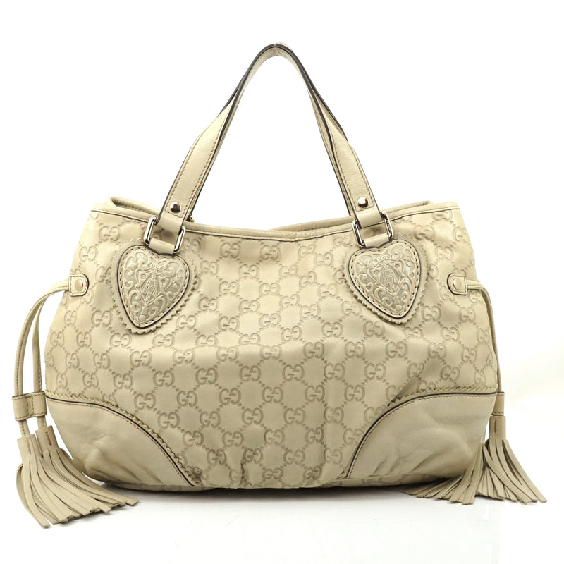 Pre-loved authentic Gucci Guccissima Tassel Tote Bag sale at jebwa.