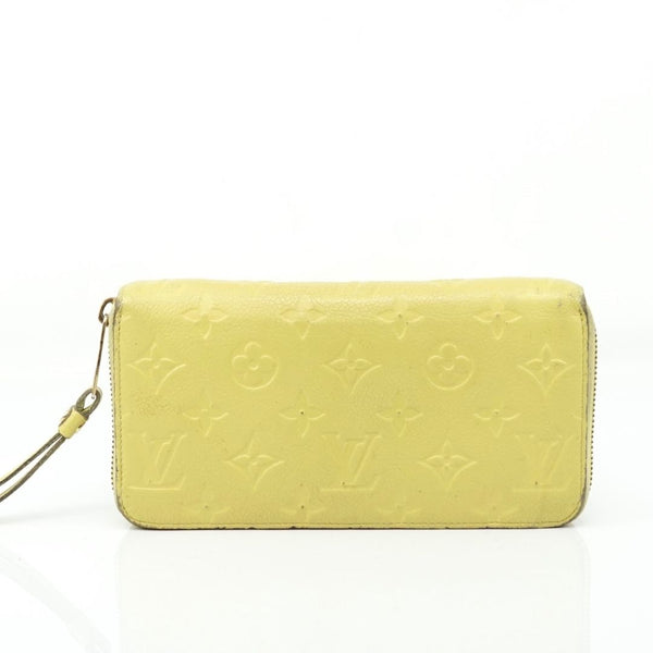 Louis Vuitton Zippy Wallet Yellow