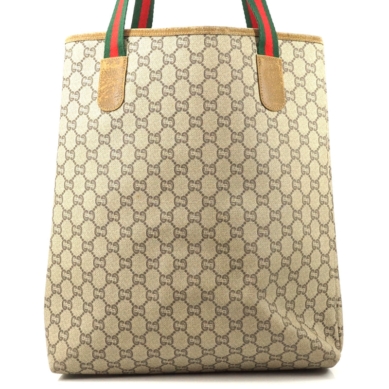 Pre-loved authentic Gucci Plus Gg Pattern Tote Bag sale at jebwa