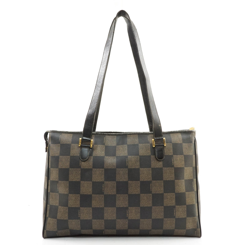 Fendi Shoulder Tote Bag Leather