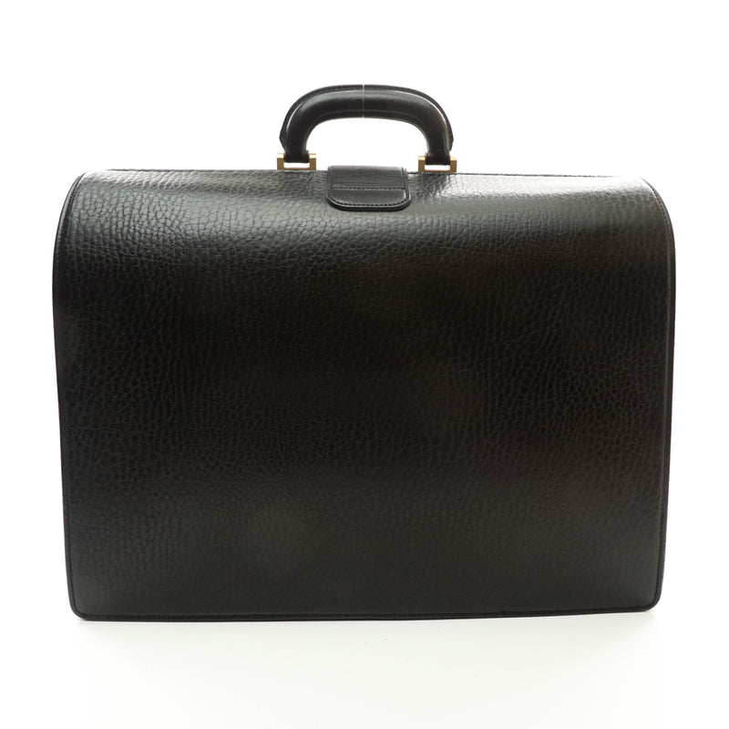 Burberry Laptop Bag Black Leather